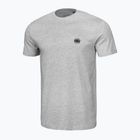 Мъжка тениска Pitbull West Coast Small Logo 140 GSM grey/melange