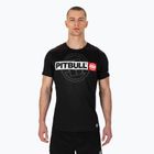 Мъжка тениска за тренировка Pitbull Mesh Performance Pro Plus Hilltop Sports black