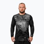 Мъжка блуза с дълъг ръкав за тренировка Pitbull Mesh Performance Pro Plus Born in 1989 black
