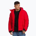 Мъжко пухено яке Pitbull West Coast Airway 4 Padded Hooded Down Jacket red