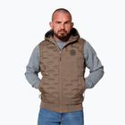 Мъжки елек Pitbull West Coast Eclipse Hooded Padded coyote brown