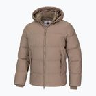 Мъжко зимно яке Pitbull Duncan Quilted Hooded dark sand