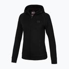 Дамски суитшърт Pitbull Hooded Zip Fuchsia black