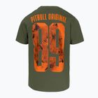 Pitbull Eighty Nine Dog мъжка тениска тъмно маслинова