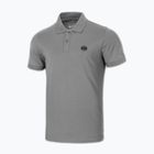 Мъжка поло тениска Pitbull Small Logo grey