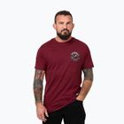 Мъжка тениска Pitbull San Diego CA black burgundy