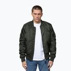 Мъжко яке Pitbull Hacket Washed Bomber dark green
