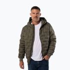 Мъжко зимно яке Pitbull Fisk Quilted Hooded olive