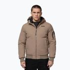 Мъжко зимно яке Pitbull Balboa 2 Hooded dark sand