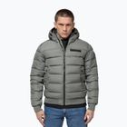 Мъжко зимно яке Pitbull Dillon Quilted Hooded dusty salvia