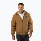 Мъжко зимно яке Pitbull Elkwood 3 Sherpa Hooded honney yellow