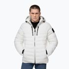 Мъжко зимно яке Pitbull Crestline Padded Hooded off white