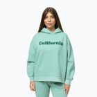 Дамски суитшърт Pitbull California Hooded light mint