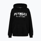 Дамски суитшърт Pitbull Puppy 2 Hooded black