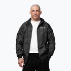 Мъжко яке Pitbull Athletic Logo Nylon Hooded black