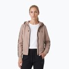 Дамско яке Pitbull Aaricia Stripes Nylon Hooded dark sand