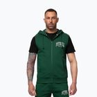 Мъжки суитшърт Pitbull Badger Hooded Vest Zip hunter green
