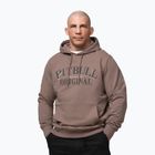 Мъжки суитшърт Pitbull Midnight Sweatshirt Hooded brown savana