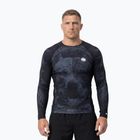 Мъжка блуза с дълъг ръкав за водни спортове Pitbull World Rashguard black