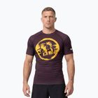 Мъжка тениска Pitbull Rashguard Logo Palms brown