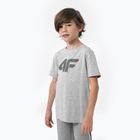 Детска тениска 4F HJZ22-JTSM002 сива