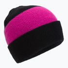 Зимна шапка за жени 4F черно-розова H4Z22-CAD011
