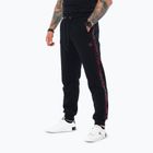 Мъжки панталони за бягане Octagon Stripe black/red