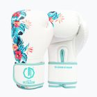 Боксови ръкавици Octagon Legion Flower white/sea green