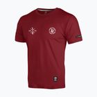Мъжка тениска Octagon Legion LO burgundy