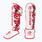 Протектори за пищял Octagon Legion Flower white/red