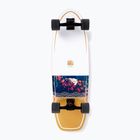 Surfskate скейтборд Cutback Golden Wave 34" бял и цветен CUT-SUR-GWA