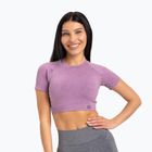 Дамска тренировъчна тениска Gym Glamour Seamless Rashguard lilac