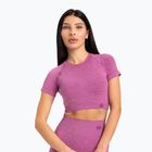 Дамска тренировъчна тениска Gym Glamour Seamless Rashguard pink