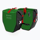 Extrawheel Biker 2 x 25 л зелени/черни каси за велосипед