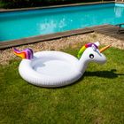 Детски надуваем плувен басейн AQUASTIC AKP-164U 164 cm бял