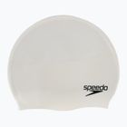 Детска шапка за плуване Speedo Plain Flat Silicone бяла 8-709931959