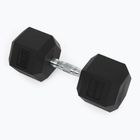 Гумиран дъмбел XTREXO Hex 27,5 кг