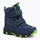 Детски ботуши за сняг KADVA Snowey Mid WP navy/green