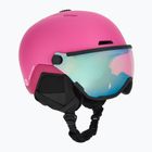 Детска скиорска каска ATTABO Avens 2.0 Jr Visor pink