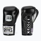 Боксьорски ръкавици Cleto Reyes Thumb in Cow Leather black/silver