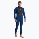 Мъжки неопренов костюм за сърфинг AQUASTIC 3/2 mm WAVEY 3/2 navy blue