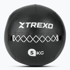 Медицинска топка XTREXO Wall Ball 5 kg black