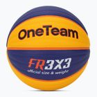 Топка за баскетбол OneTeam Rim Rush Fiba 3x3 blue