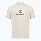 Мъжка тениска AQUASTIC Rimos UV 50+ UPF beige