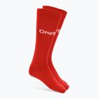 Детски футболни чорапи OneTeam Precision football socks red