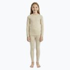 Детски комплект термо бельо WOOLCANO Merino SET0683 beige