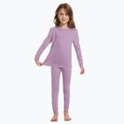 Детски комплект термобельо WOOLCANO Merino 100% SET0683 purple