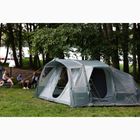 Надуваема палатка за къмпинг за 6 души KADVA AIRcamp 6.24 зелена