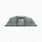 Надуваема палатка за къмпинг за 8 души KADVA AIRcamp 8.44 зелена