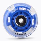 Колела за ролери LED HUMBAKA Flashing Wheels 64 mm 4 бр. white